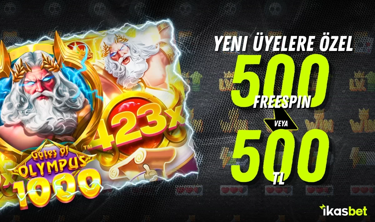 500 TL VEYA 500 FS DENEME BONUSU